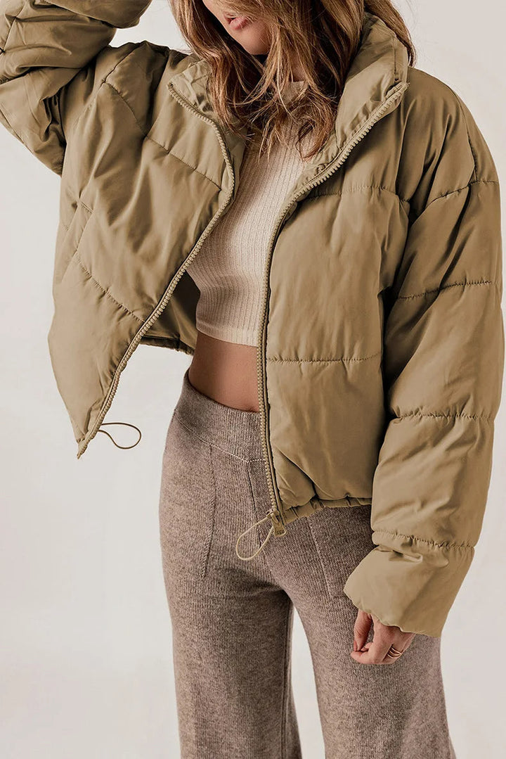 SUTTON - Puffer Jacket with Cinched Waist