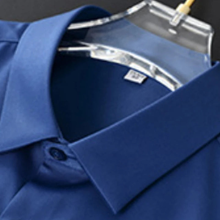 CARTERI - Men's Non-Iron Wrinkle-Resistant Dress Shirt