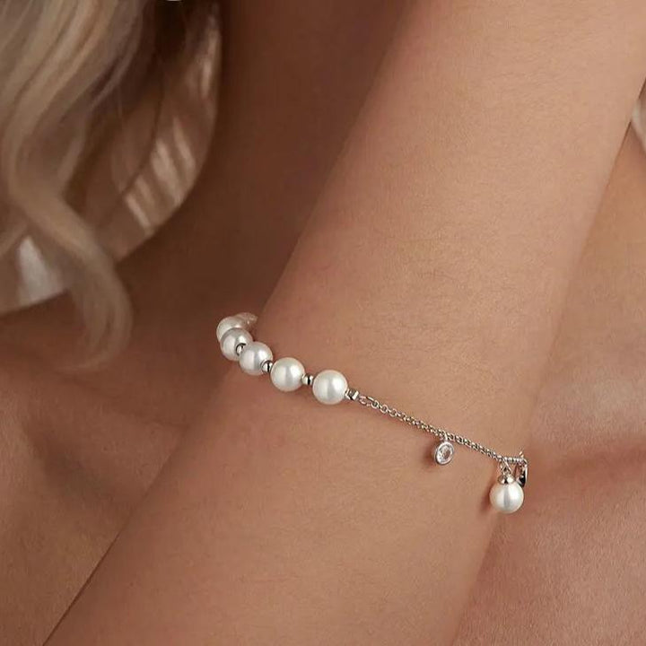 ALYSIA - Pearl Sterling Bracelet