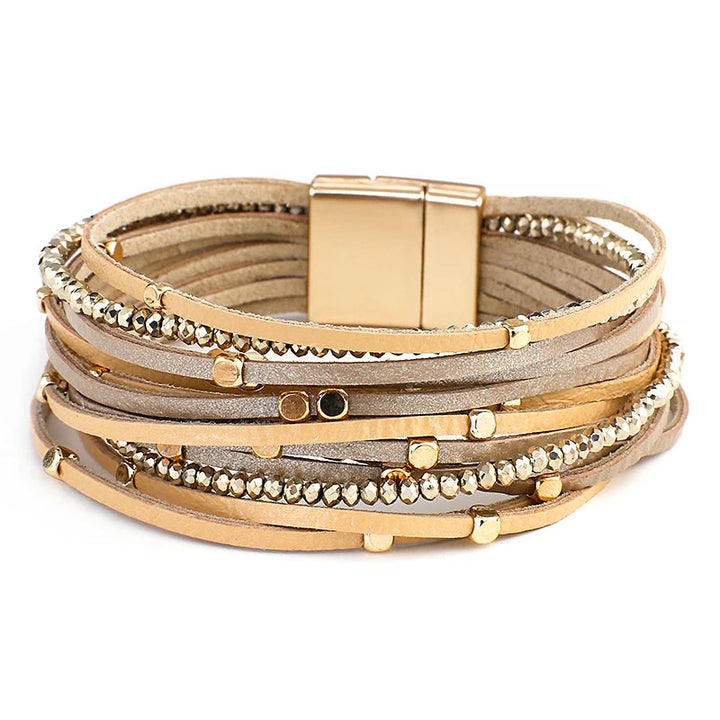 HANIF - Multi-Layer Vegan Leather Bracelet