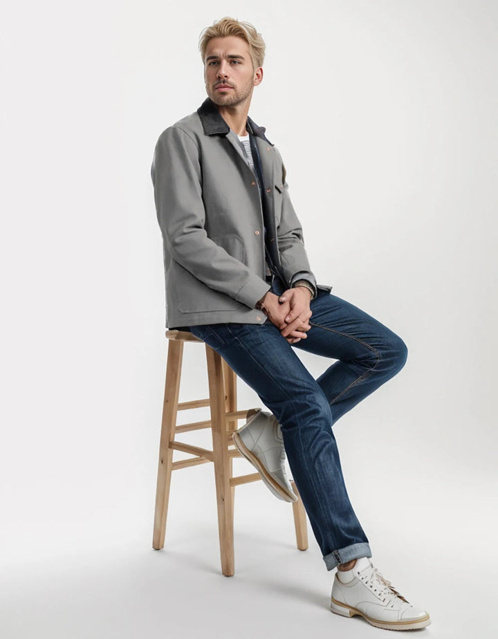 DILLAN - Casual Buttoned Jacket
