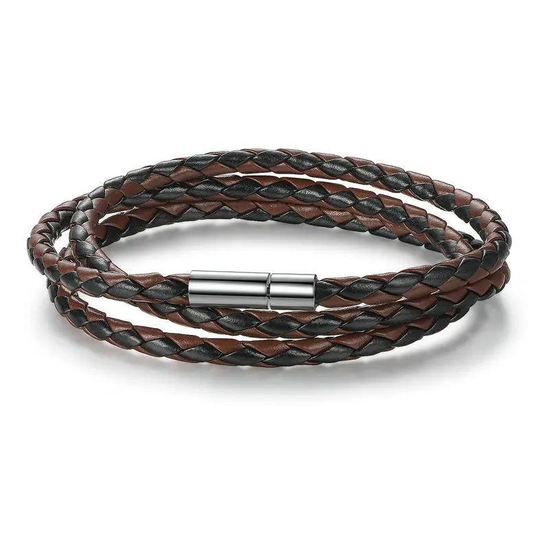 LETHR - Braided Vegan Leather Bracelet