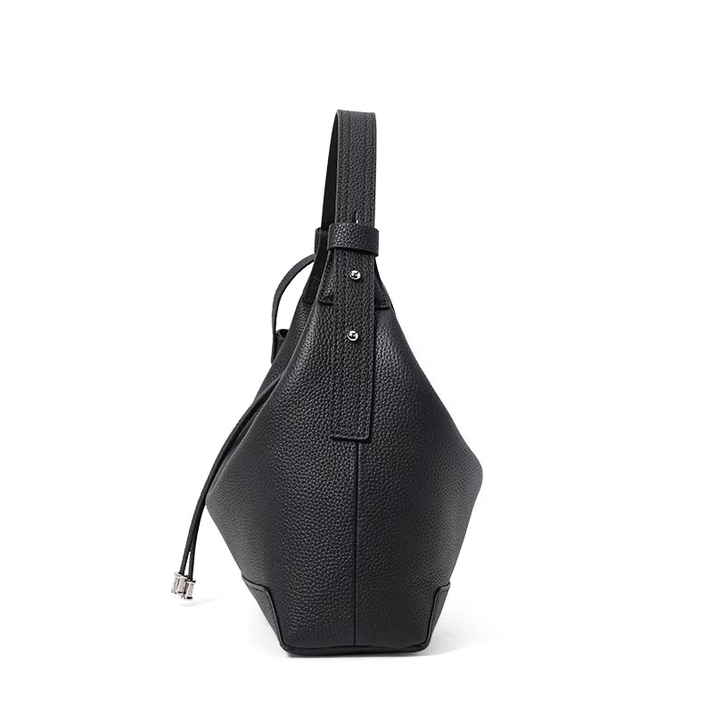 VINOL - Leather Hobo Shoulder Bag for Women