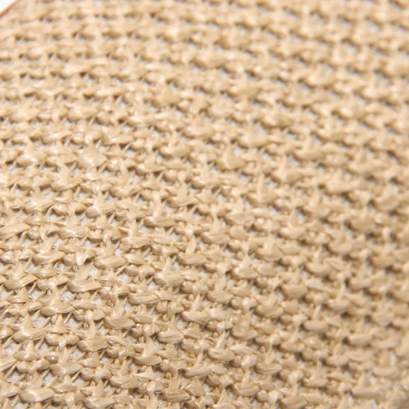 LIZA - Woven Half Moon Shoulder Bag