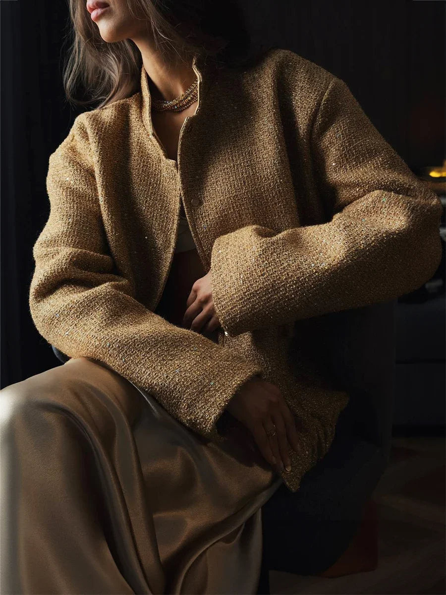 ZAREEN - Sparkling Tweed Jacket