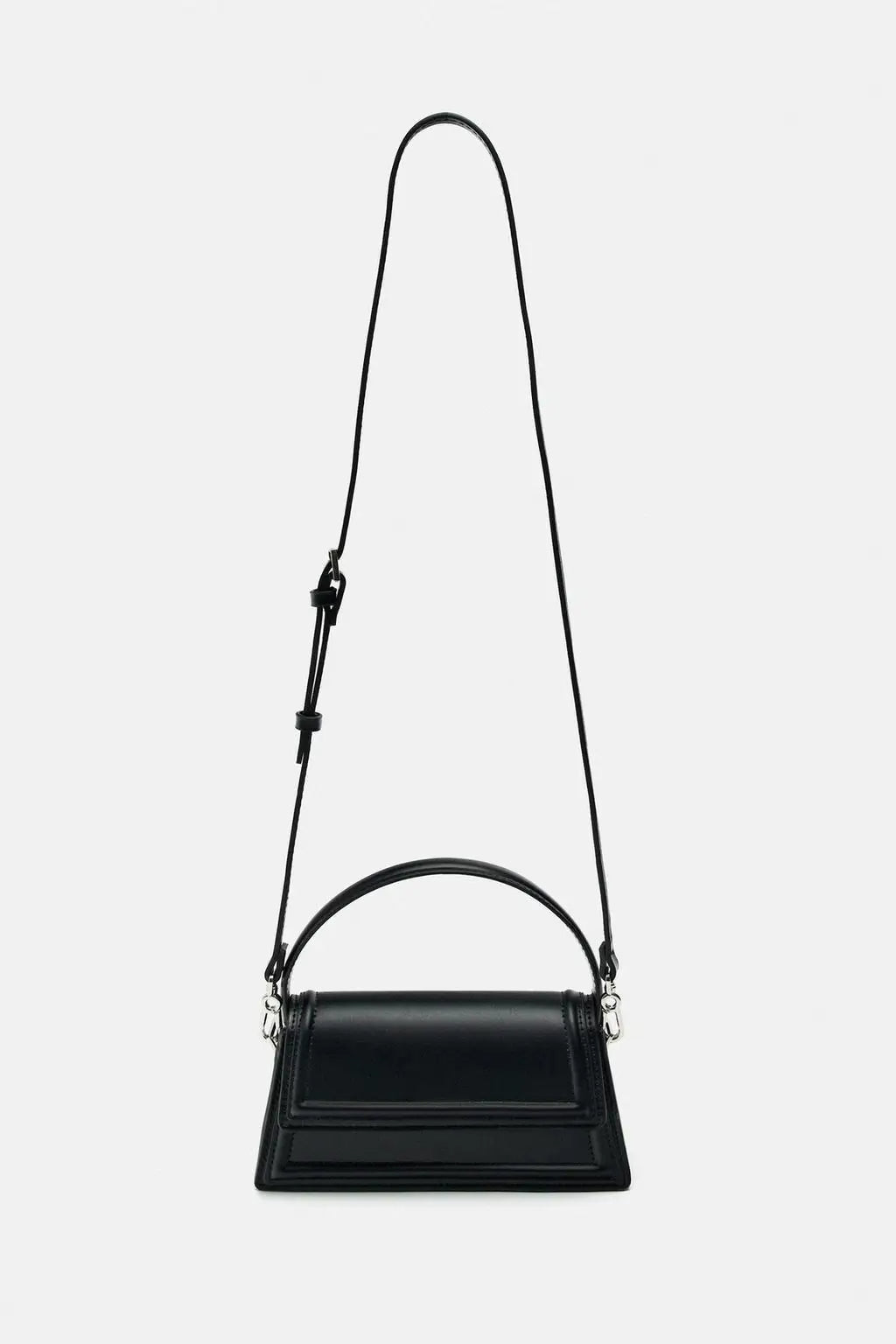 Mini Vegan Leather Box Bag
