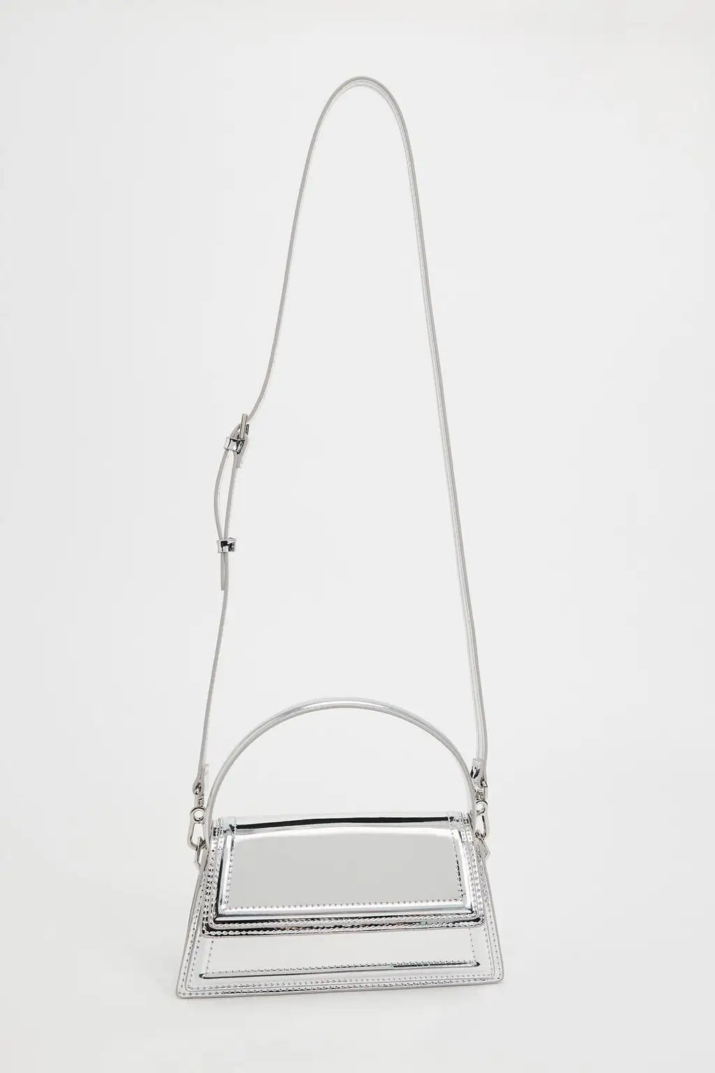 Mini Vegan Leather Box Bag