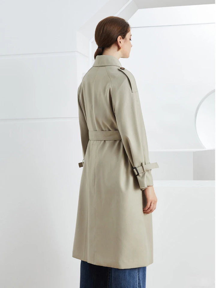 ERIN - Classic Belted Trench Coat