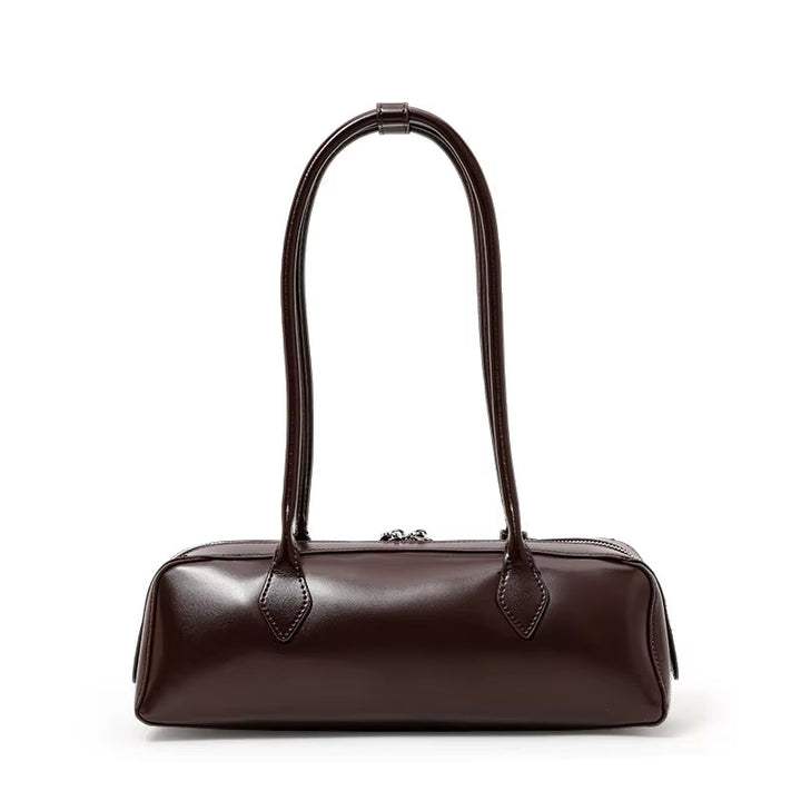 MIHARO - Long Shoulder Bag with Zipper Closure