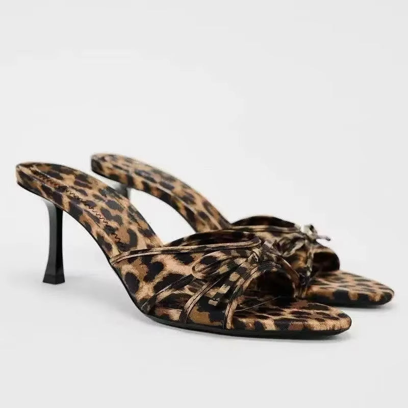 KITSIYA – Women’s Lace Mesh Bow Luxury Sandals