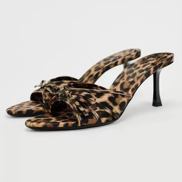 KITSIYA – Women’s Lace Mesh Bow Luxury Sandals