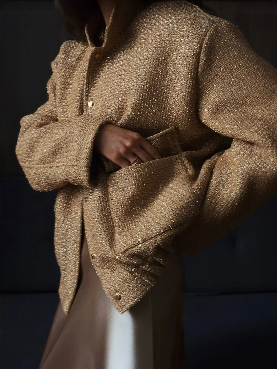ZAREEN - Sparkling Tweed Jacket