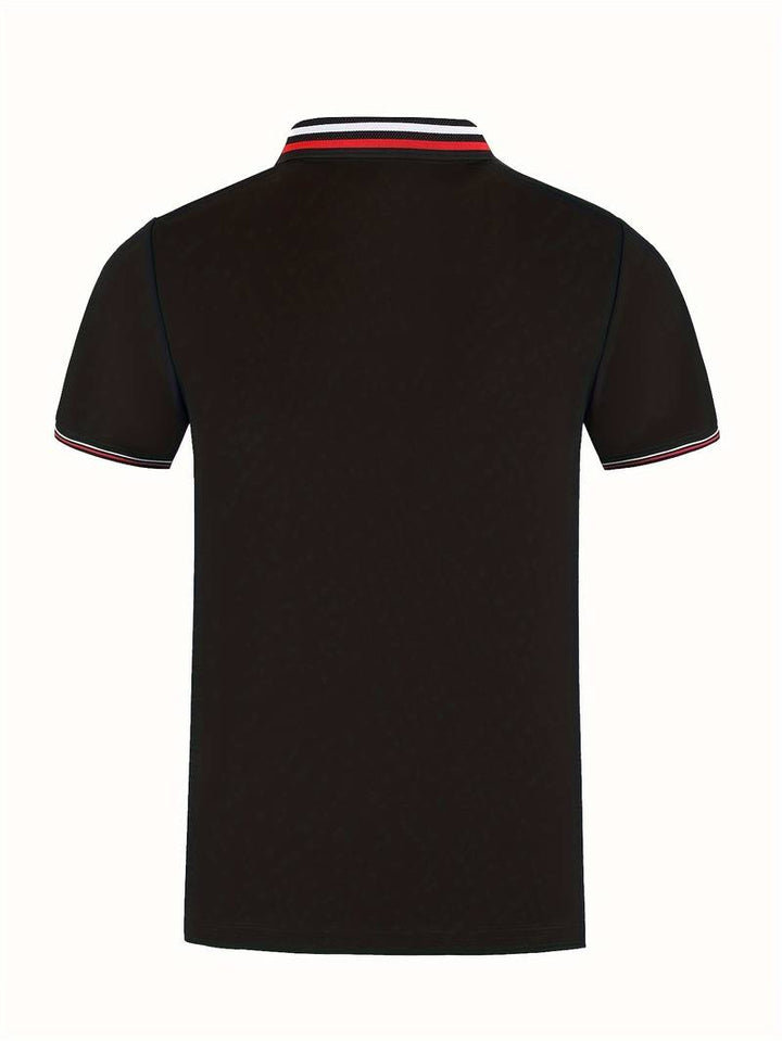 DASH - Striped Polo Shirt