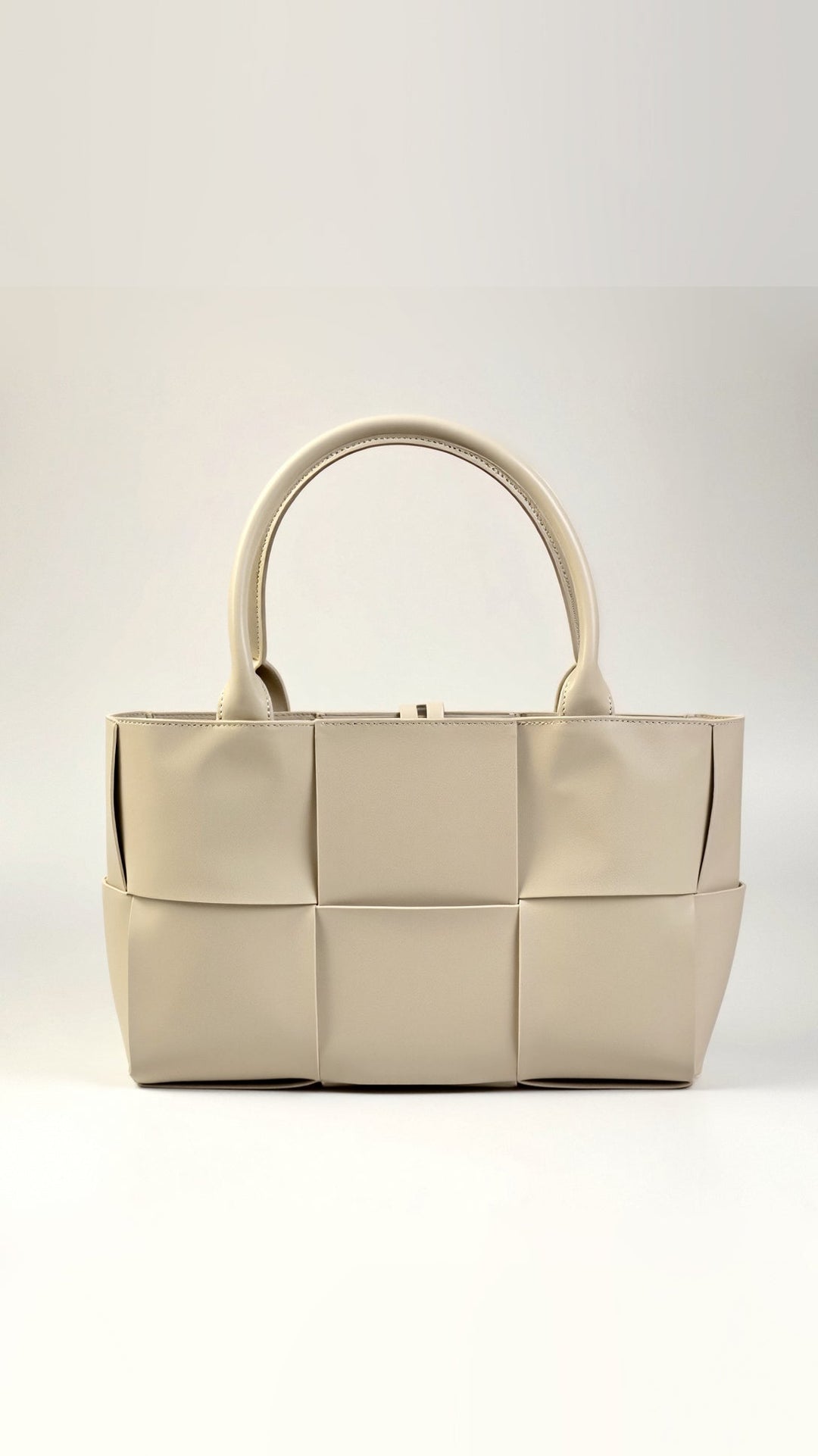 CRESSLER - Woven Luxe Structured Tote Bag